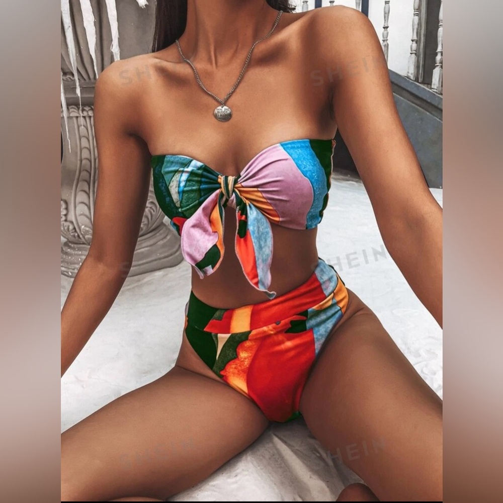 High Waisted Bikini Set